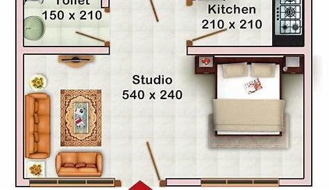 400 sq ft apartment - Google Search Studio Apartment Floor Plans