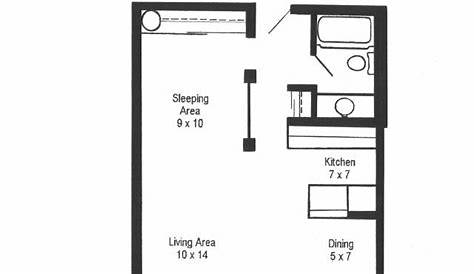 Image result for studio apartment floor plans 500 sqft (With images