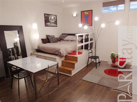 studio flat paris rent