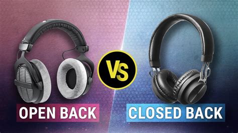 Studio Headphones Closed Vs Open