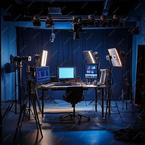 Studio Lighting For Video Editing