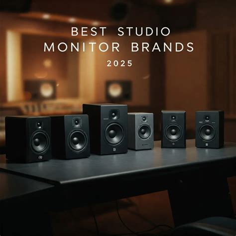 Studio Monitor Brands List