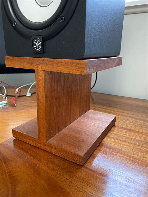 Studio Monitor With Wood