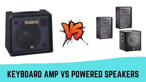 Studio Monitors Vs Keyboard Amp