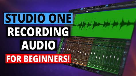 Studio One Audio Recording Is Disabled