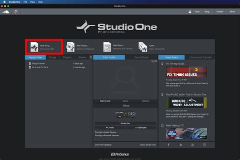 Studio One No Audio Playback