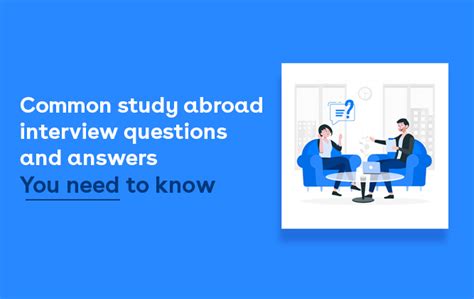 study abroad interview questions and answers pdf