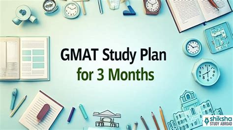 study plan for gmat 3 months