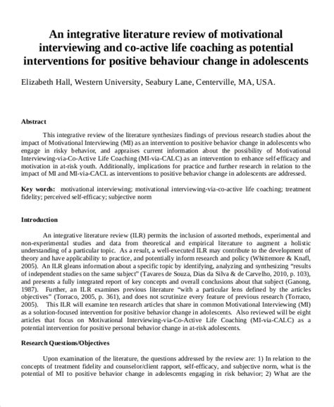study review example