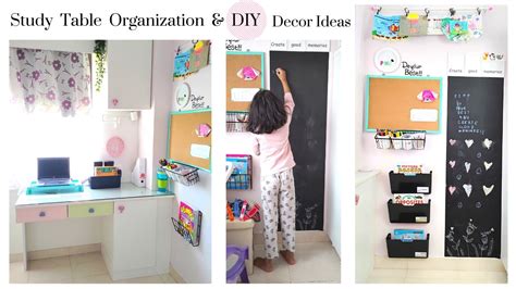 Study Table Organization For Online Classes