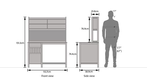 Study Table Switchboard Height