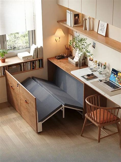 Study Table With Hidden Bed
