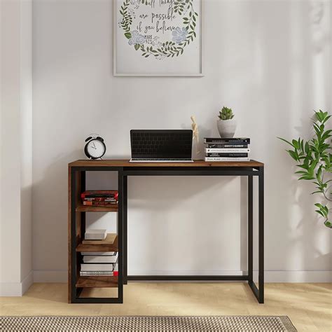 Study Table With Iron Frame