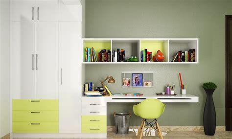 Study Table With Wall Mount (5 Feet) Quads