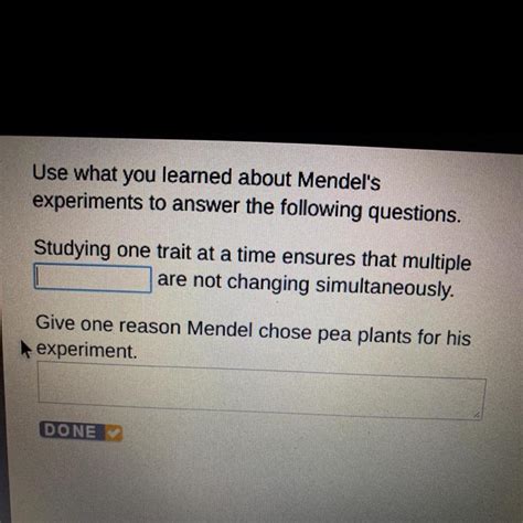 studying one trait at a time ensures that multiple