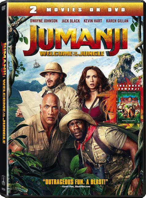 stuff jumanji welcome to the jungle dvd