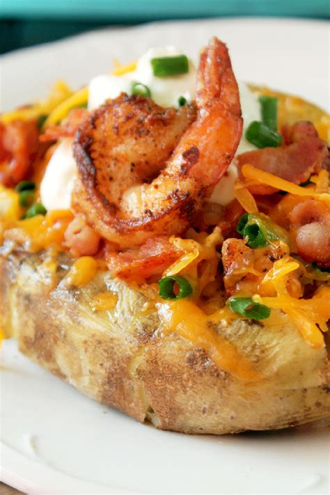 Delicious Stuffed Baked Potatoes With Shrimp Recipes