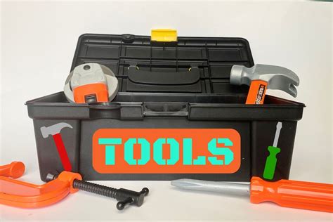 Stuffed Toy Tool Box