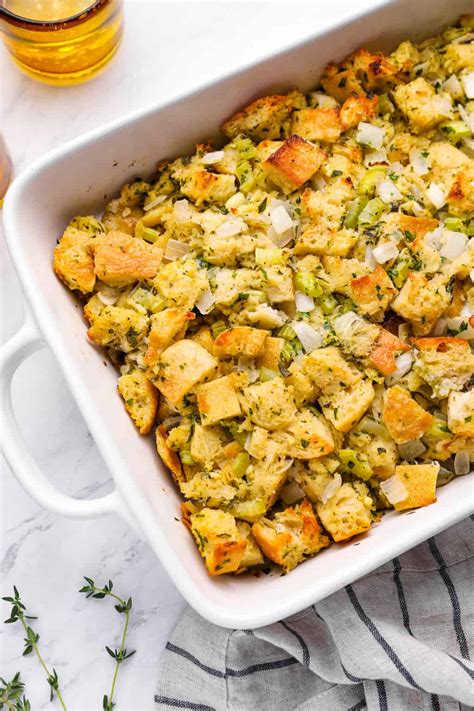 Easy Vegan Stuffing Recipe gluten free, dairy free