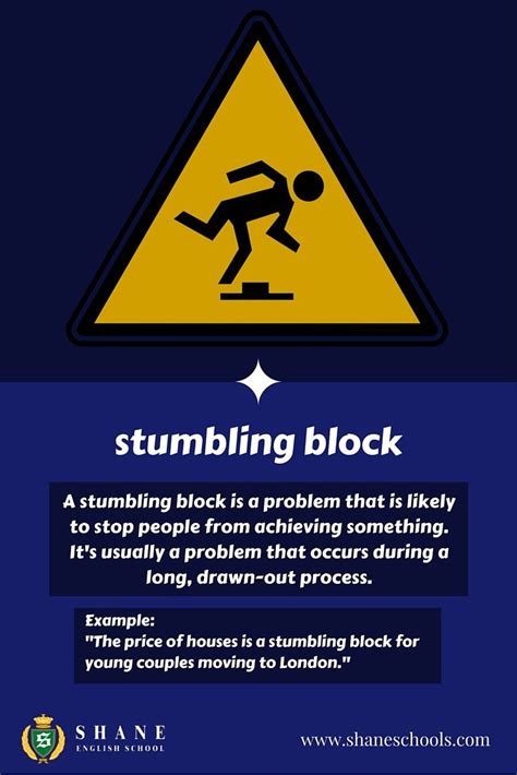 stumbling meaning in english