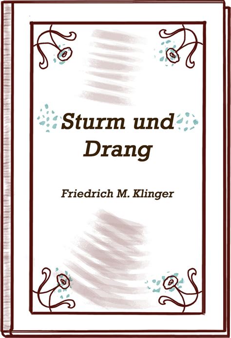 sturm und drang wichtigste werke