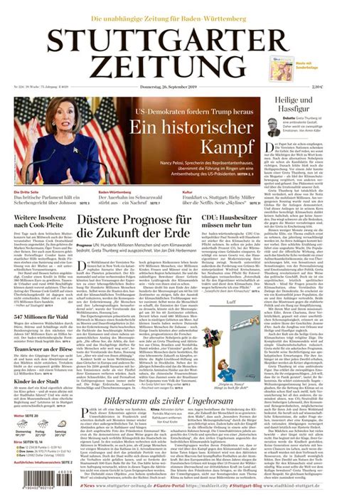 stuttgarter zeitung leserbriefe