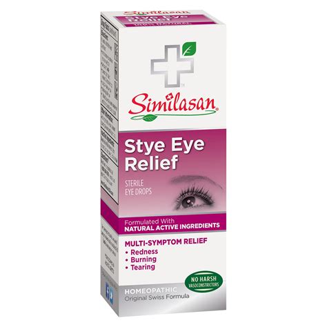 stye eye drops target