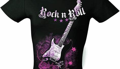 Style Rock Shirt Scully Men's N Roll Guitar Embroidered Retro Western