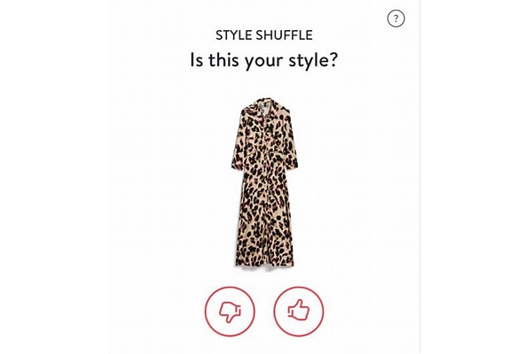 Making note of what you like and dislike on Stitch Fix Style Quiz