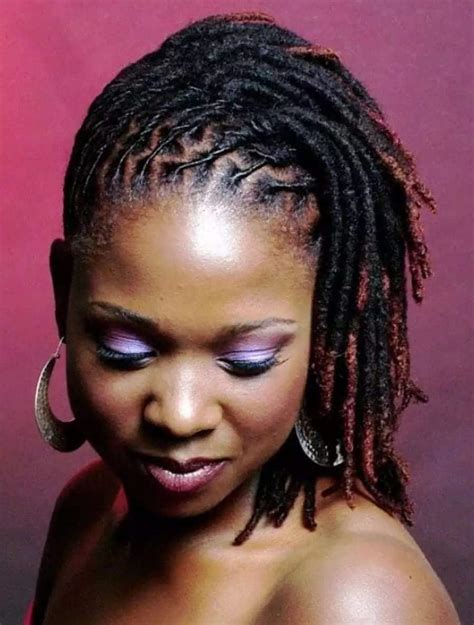  79 Stylish And Chic Styles For Medium Length Dreads For Short Hair