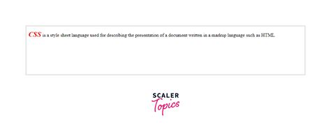 styling language for web pages abbr