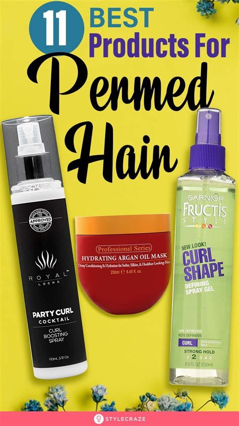styling products for permed hair