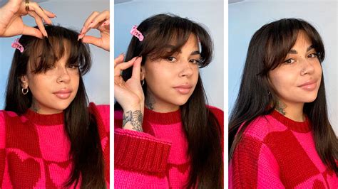 Styling Your Curtain Bangs