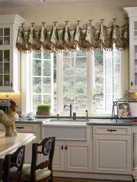 stylish kitchen curtains window treatments