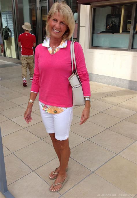 stylish shorts for women over 60