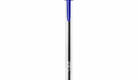 Stylo bille Bic cristal Pointe moyenne encre bleue Chez