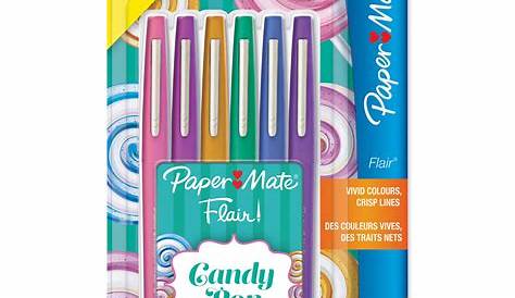 Stylo Feutre Papermate Candy Pop Lot De 16 sfeutres Flair Pointe