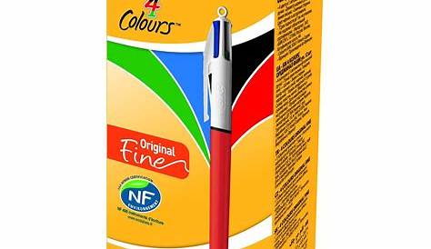 Pack de 12 Stylo Feutre à Pointe Fine BIC Intensity 0.8 mm