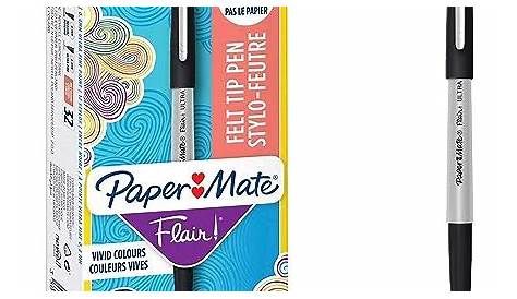 Stylo Feutre Pointe Fine Paper Mate PAPER MATE Flair Plastique