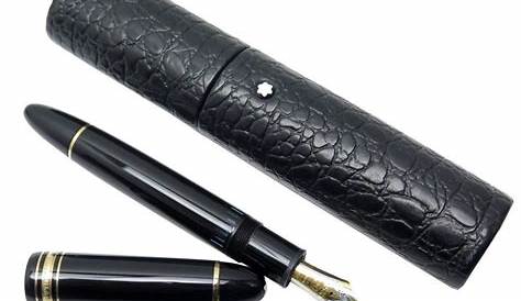 Stylo Mont Blanc Meisterstuck 149 Plume blanc Dore