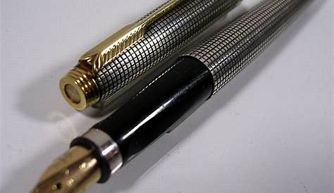 Ancien stylo plume Parker plume en or 750 M vintage Etsy
