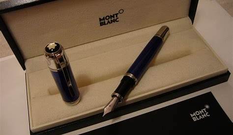 Mont Blanc JULES VERNE STYLO PLUME Catawiki