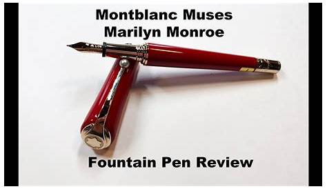 Stylo Plume Mont Blanc Marilyn Monroe Muses Special Edition 'Pearl