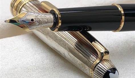 Stylo Plume Mont Blanc Meisterstuck Occasion STYLO PLUME MONTBLANC MEISTERSTÜCK EN ARGENT MASSIF 925