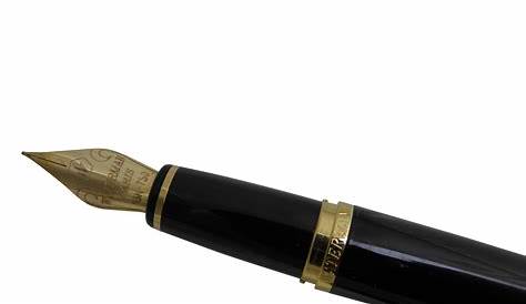 stylo plume WATERMAN Etalon noir GT 1990's Atelier Lesoon