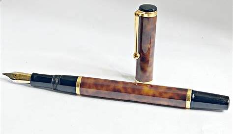 Stylo plume Waterman or massif 18 carats tête aigle gold