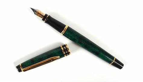 Stylo Plume Waterman Vert Laque 18K Vintage 16031 Etsy