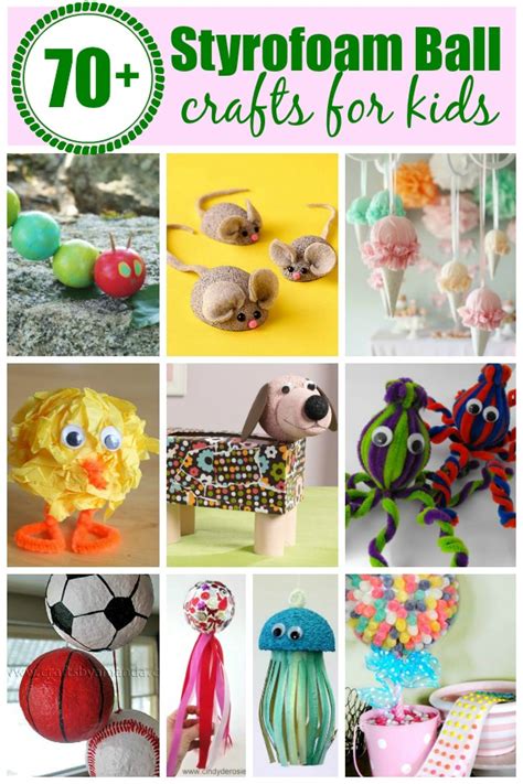 Styrofoam Ball Craft Ideas