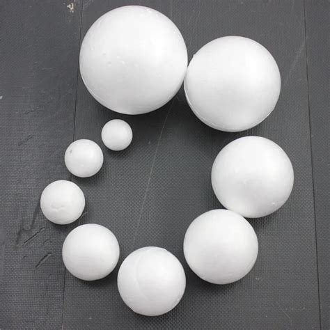 styrofoam balls various sizes