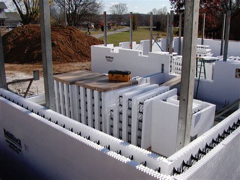 styrofoam blocks for concrete walls